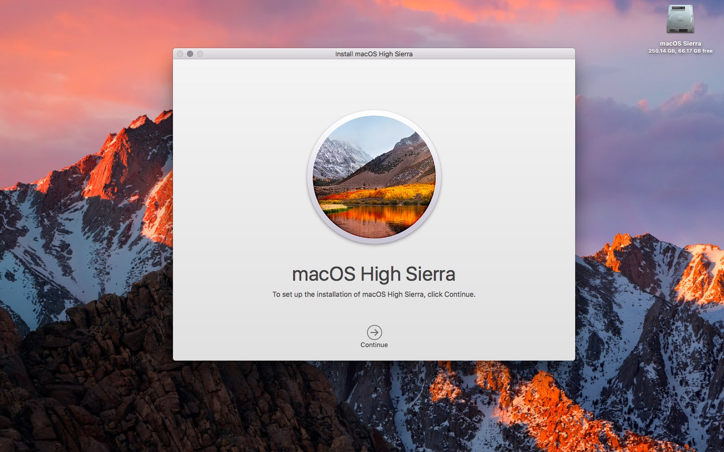 how to update outlook for mac high sierra